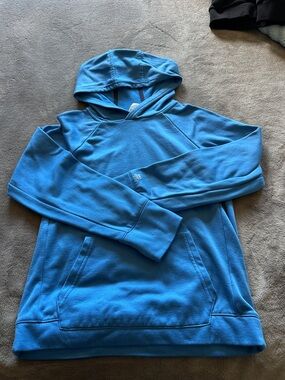 all in motion Men's Light Blue Hooded Pullover